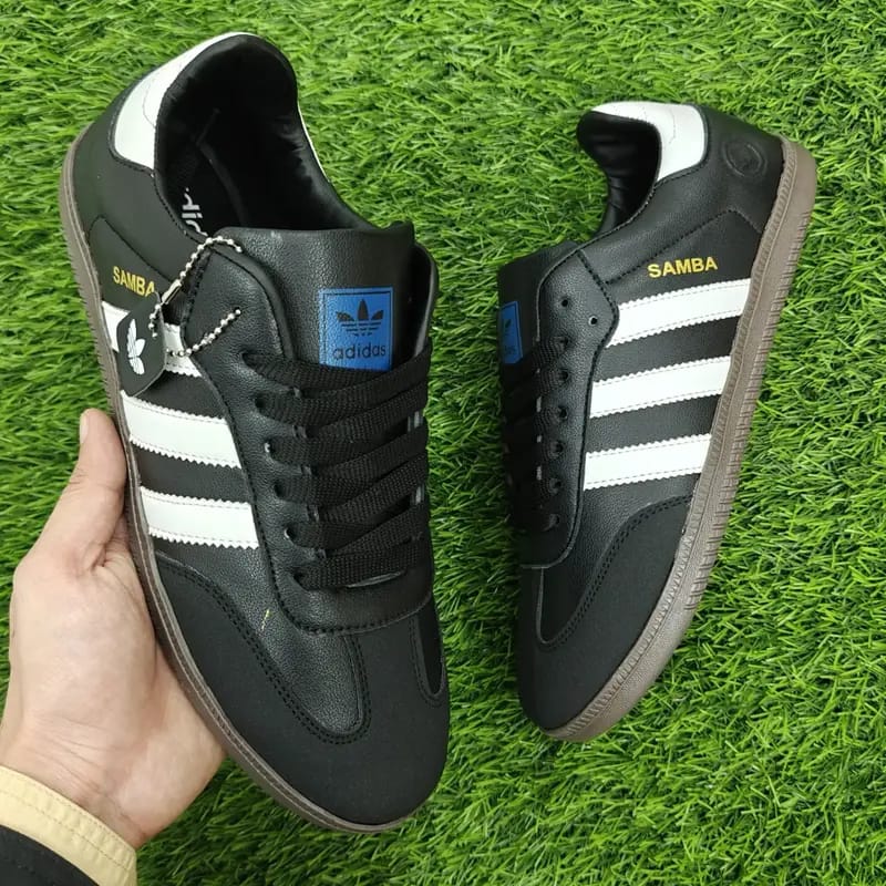 Adidas Samba Black/Gum PU