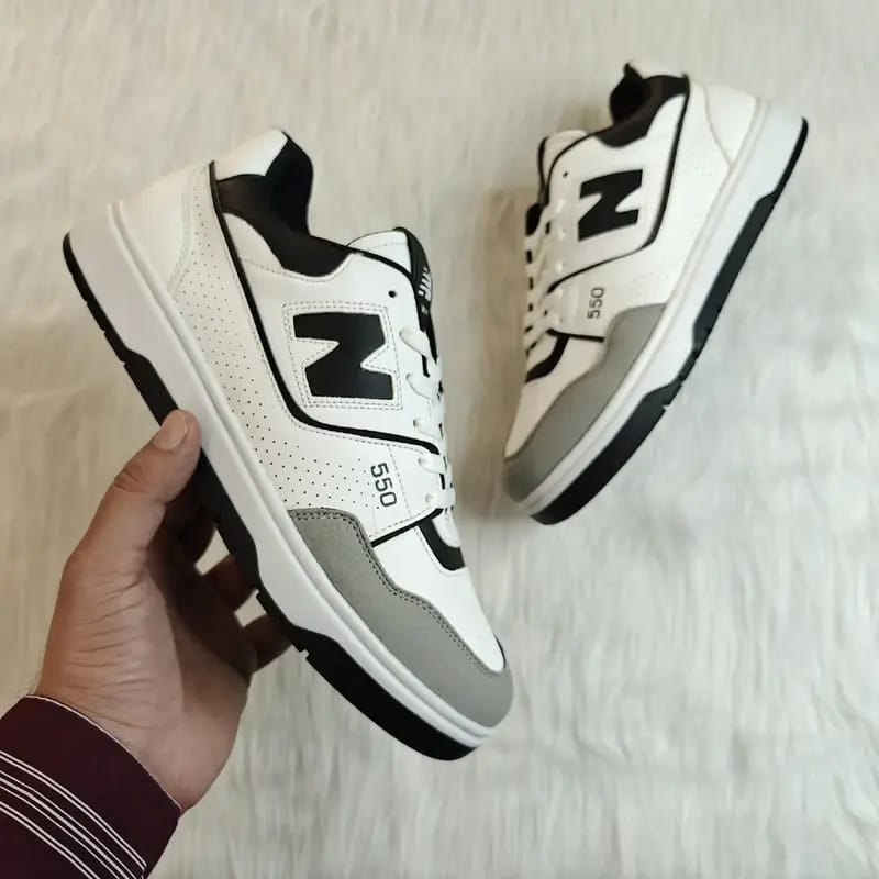 NB 550 White/ Black 2.0