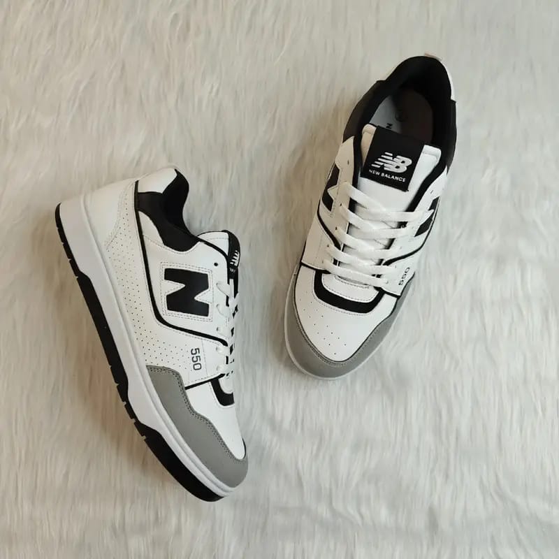 NB 550 White/ Black 2.0