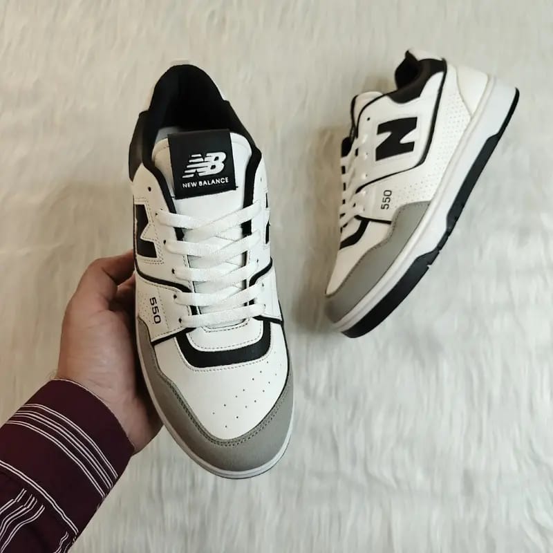 NB 550 White/ Black 2.0