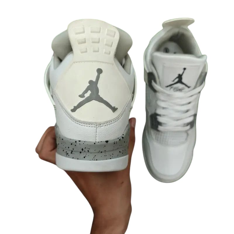 Jordan Retro 4 Oreo White