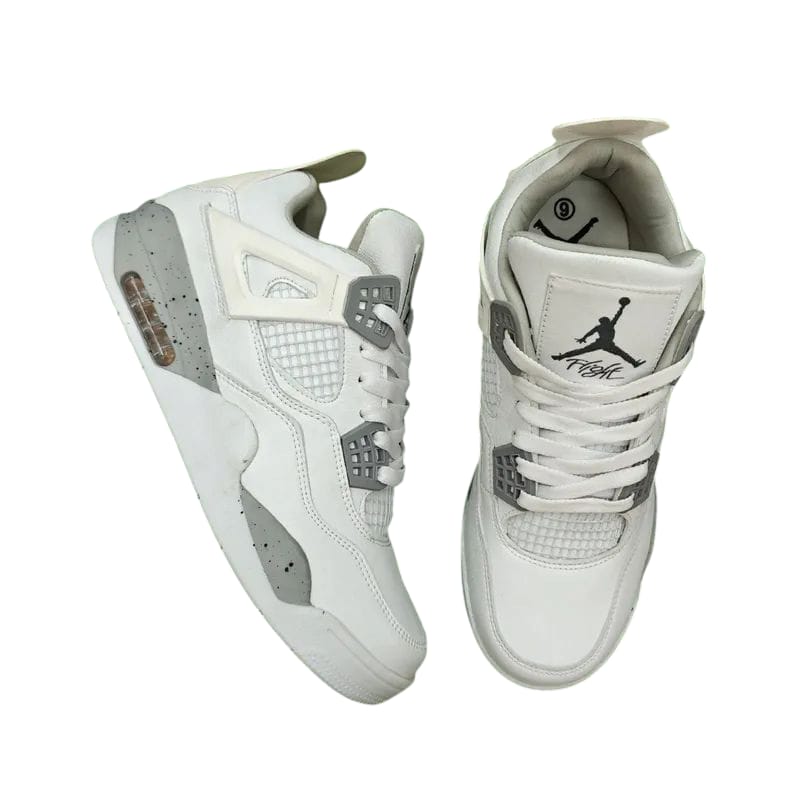 Jordan Retro 4 Oreo White